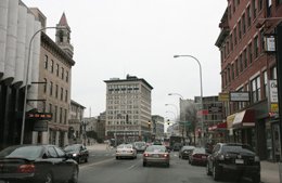 Worcester traffic on main street